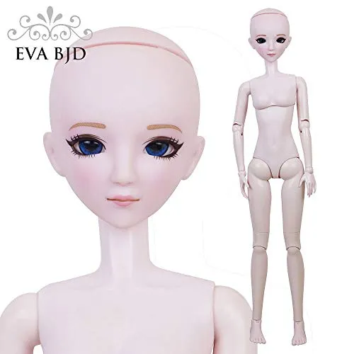 18" BJD Doll Customized 45cm Jointed Dolls Toy BJD Dolls   Basic Makeup (F07 18" Female)