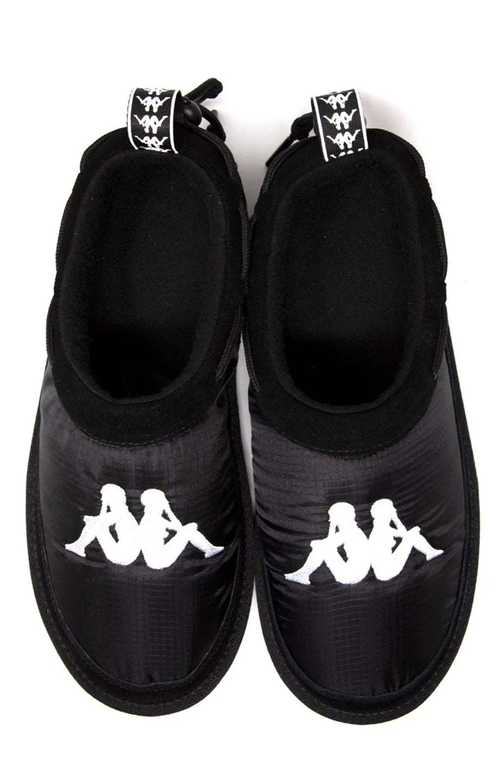 (351859W) Authentic Mule 3 Slippers   Black/White