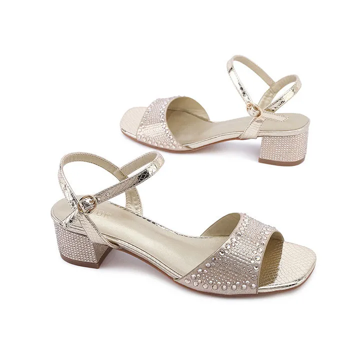 Crystal Metallic Mule BB 73