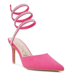 Elvira Rhinestones Embellished Sandals