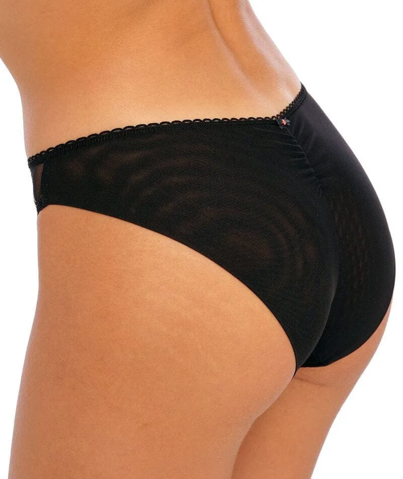 Freya Rose Blossom Brief - Black