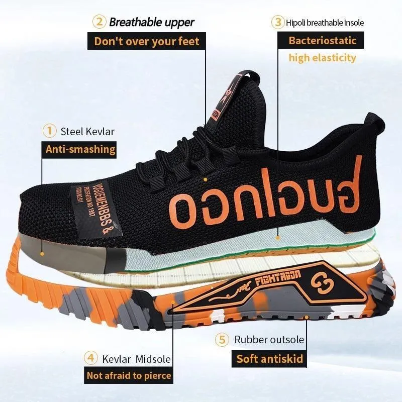 G5 Conxegn Light Cushion Steel Toe Shoes