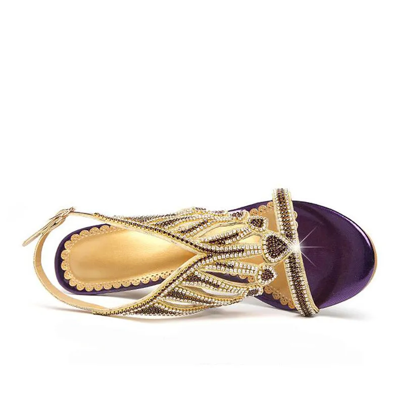 Glamorous One Heeled Sandals