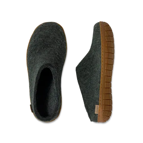 Glerups Forest Slip On Rubber Bottom