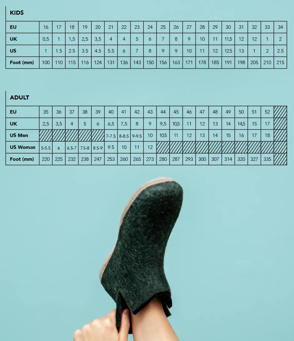 Glerups Grey Slip-On