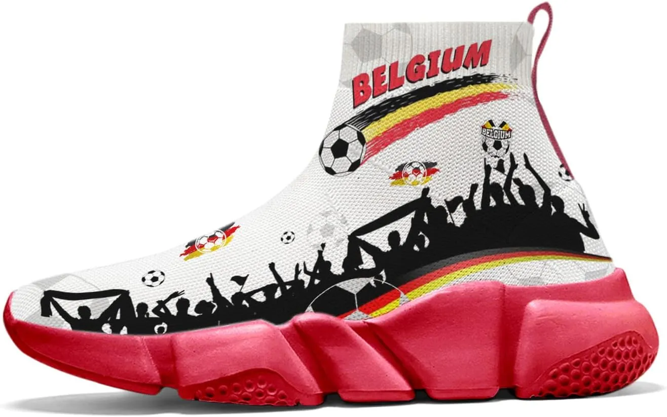 Hetios World Cup Painted Shoes Men's Sneakers Commemorative Running Shoes