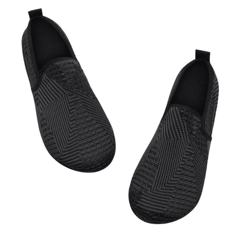Knitted Textured Diabetic Slippers – Adaptive Comfort