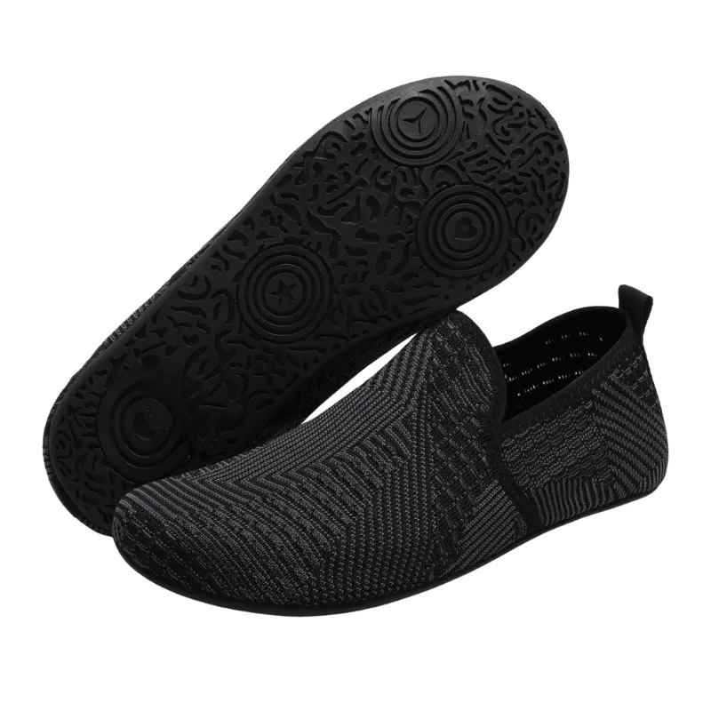 Knitted Textured Diabetic Slippers – Adaptive Comfort