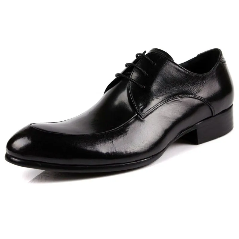 Male British Pointed-toe Business Dress Shoes