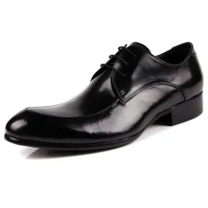 Male British Pointed-toe Business Dress Shoes