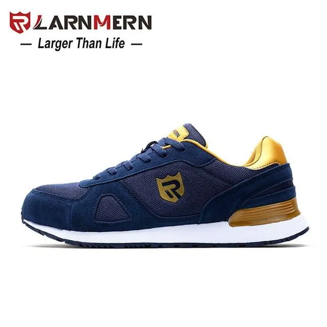Men Steel Toe Work Safety Shoes Lightweight Breathable Smashing Non Slip Reflective Casual Sneaker