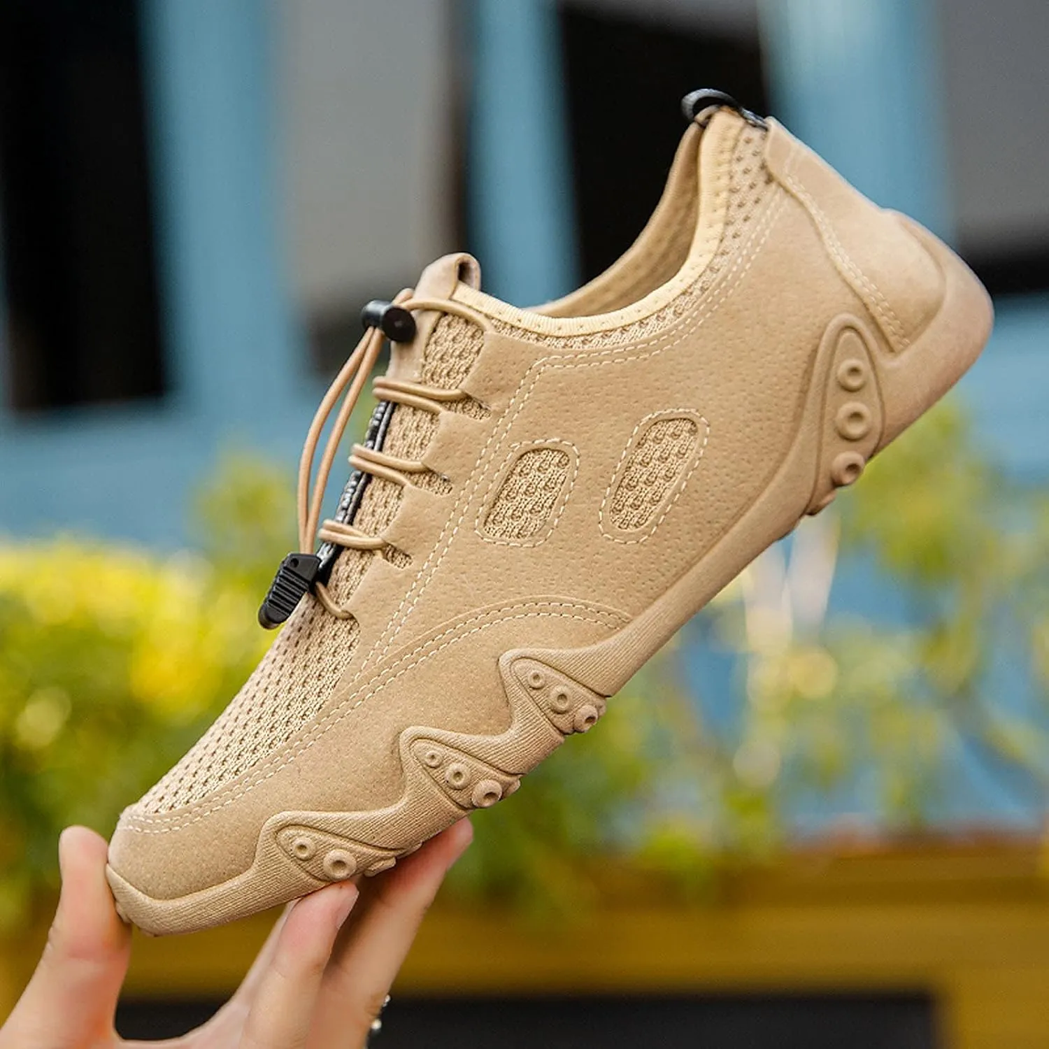 Mens Lightweight Minimalist Shoes Recovery Air Athletic Running Tennis Shoe Arch Support Walking Shoes for Men