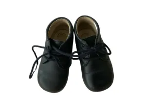 Natik Navy Blue Leather Shoes Size 20 Boys Children As worn by Prince George children