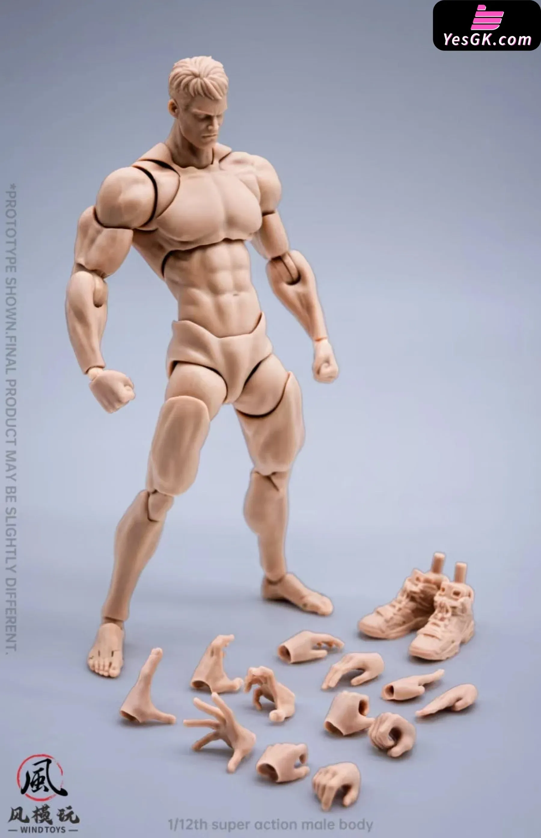 Original Super Action Male Body Action Figure - Wind Toys Studio [Pre-Order]