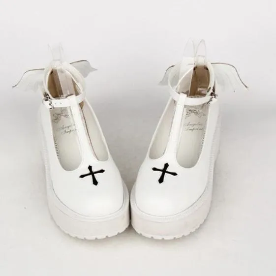 "WINGED CROSS" SHOES