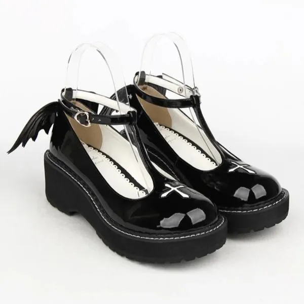 "WINGED CROSS" SHOES