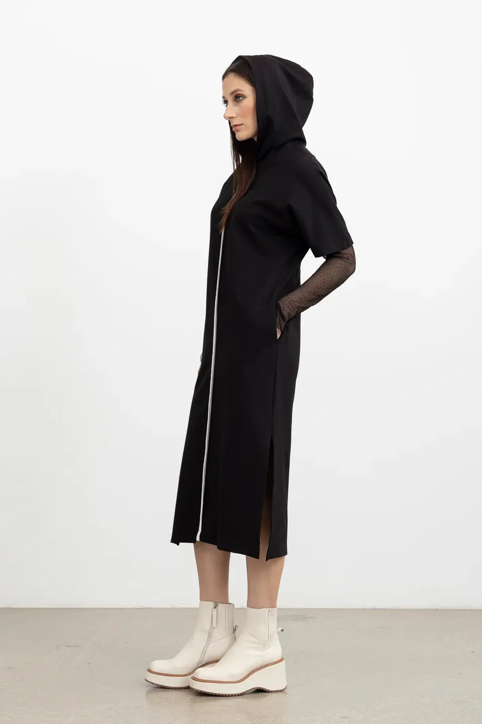 Reflective Revel Dress / Black