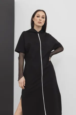 Reflective Revel Dress / Black
