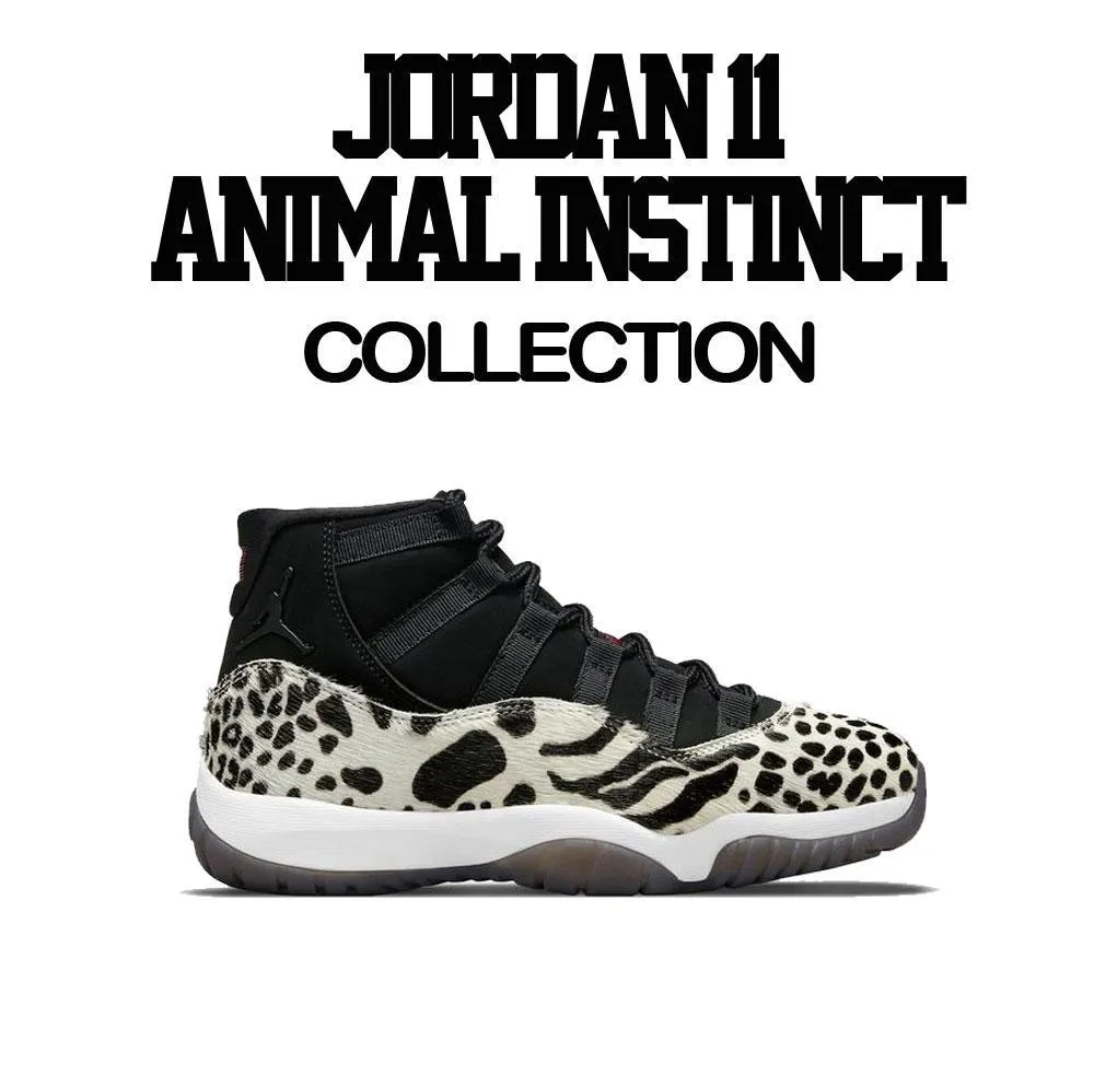Retro 11 Animal Instinct Fearless Shirt