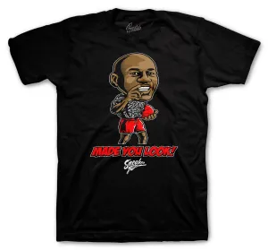 Retro 11 Black Cement Made You Look Shirt