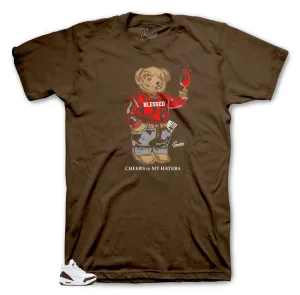 Retro 3 Mocha Cheers Bear Shirt