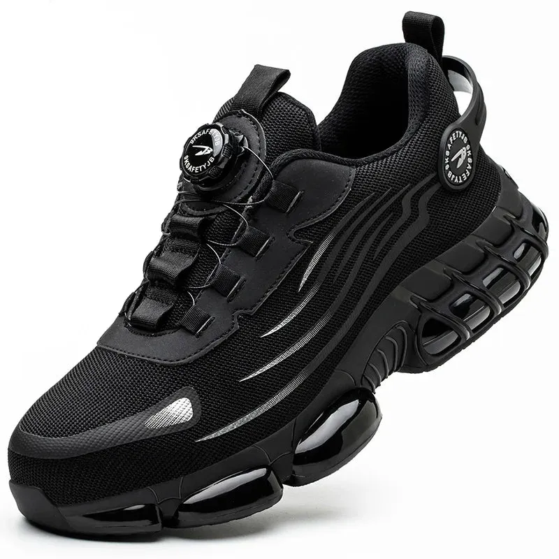 Rotating Button Safety Shoes