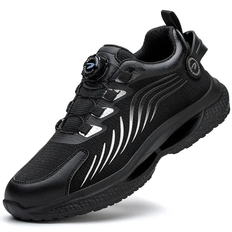 Rotating Button Safety Shoes
