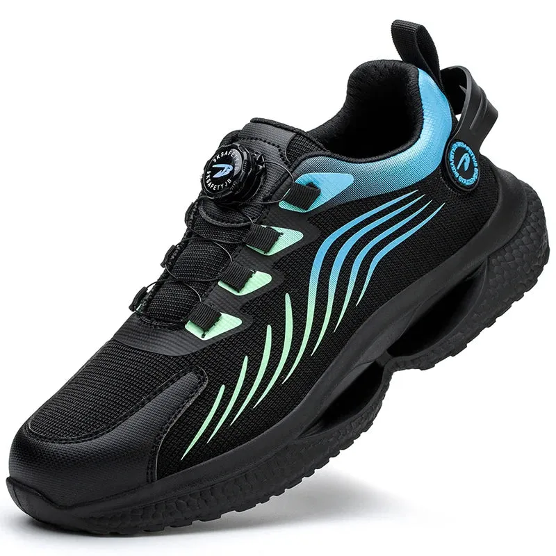 Rotating Button Safety Shoes