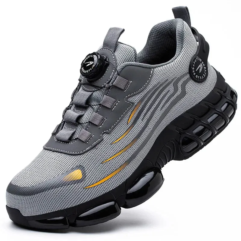 Rotating Button Safety Shoes