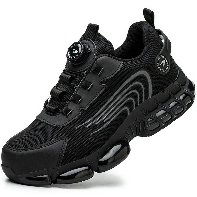 Rotating Button Safety Shoes