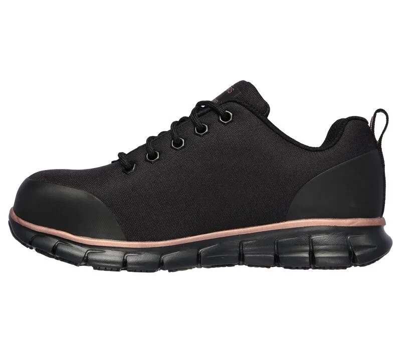 SKECHERS Women's Work Sure Track Allow Toe 108025