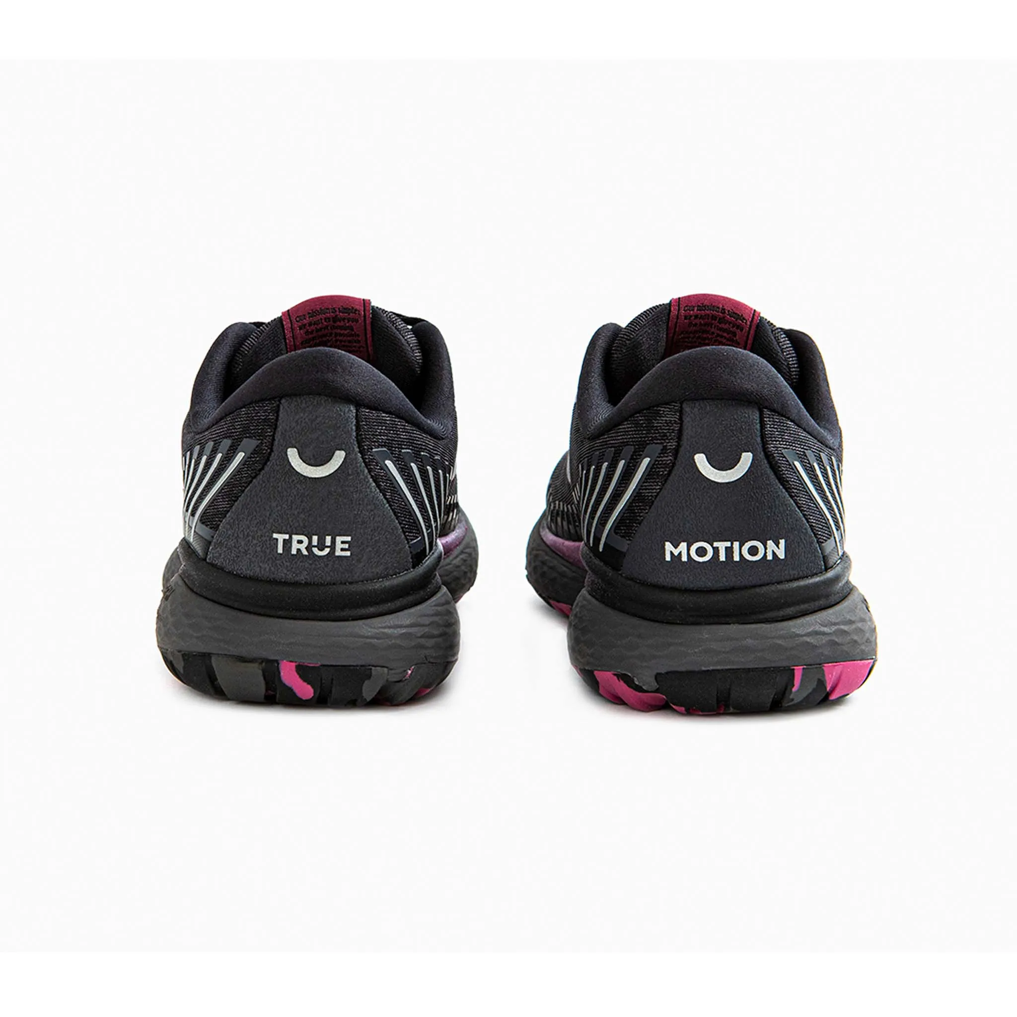 True Motion | Women's U-Tech Nevos Elements Running Shoes - Black