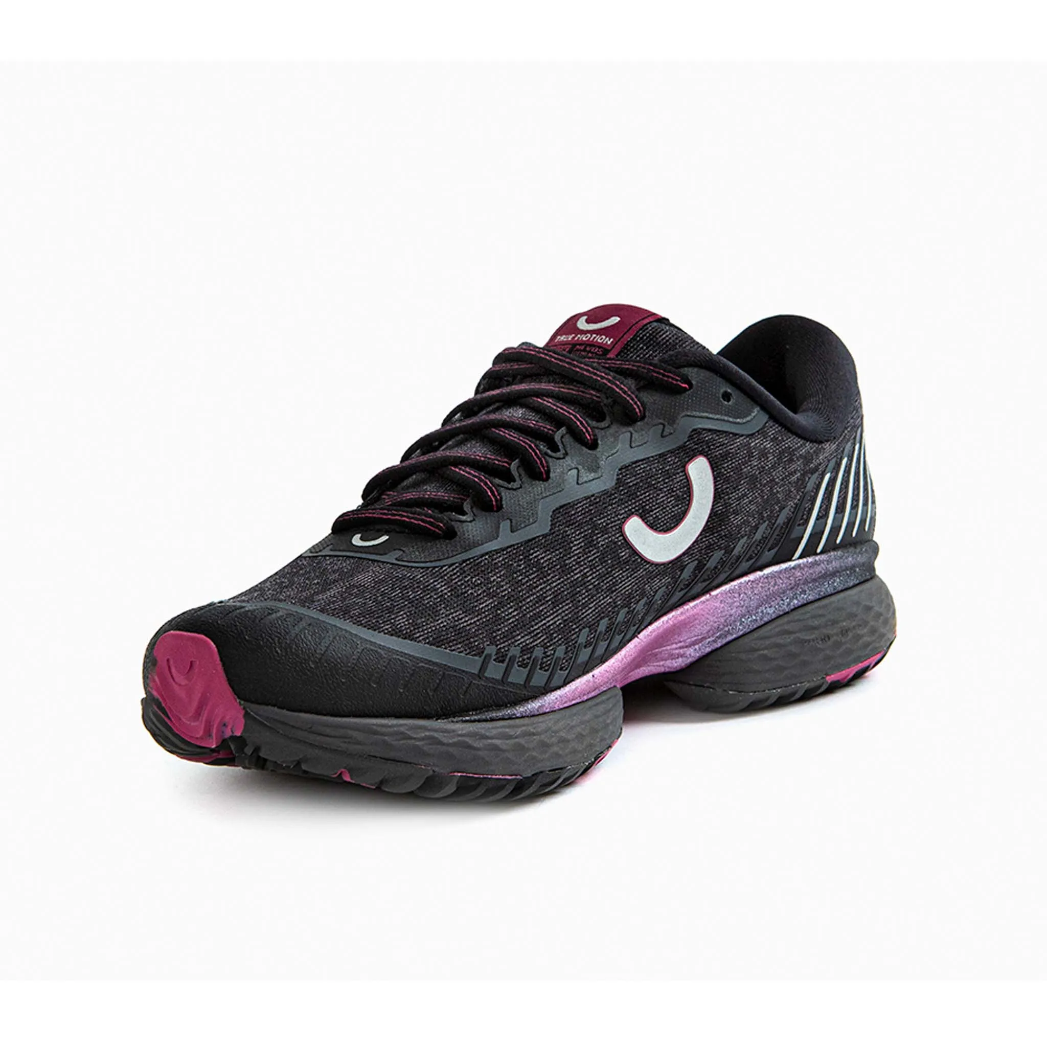 True Motion | Women's U-Tech Nevos Elements Running Shoes - Black