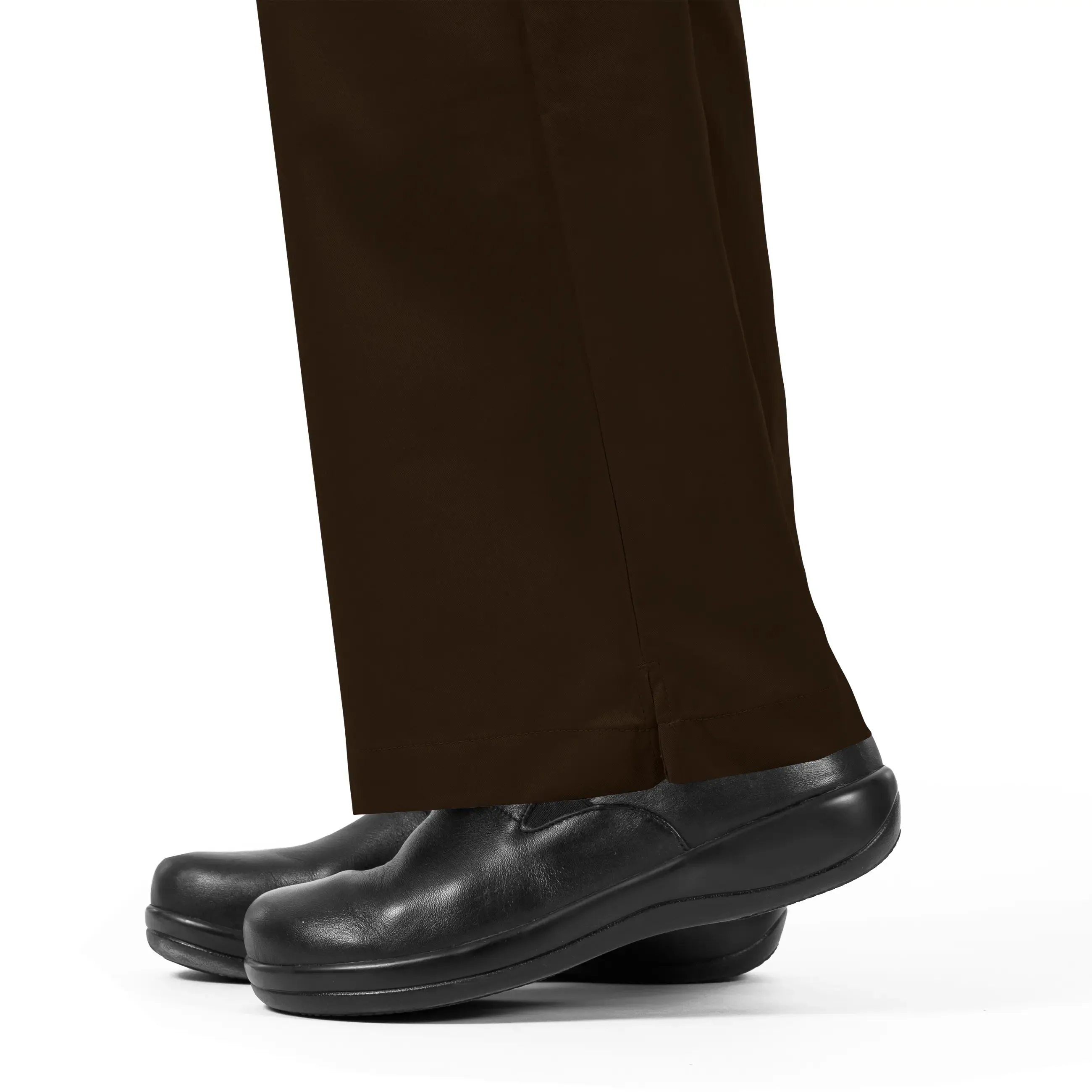 Wink Women's Flare Leg Scrub Pant - Chocolate